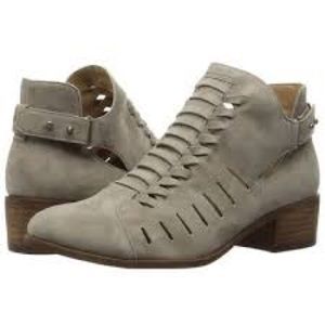 Sam Edelman Pierson Woven Cutout Suede Bootie